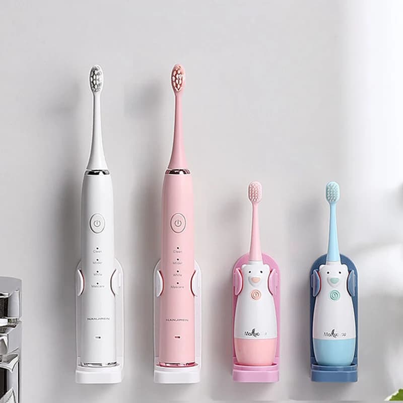 Porte-brosse à dents électrique réglable, Base en Silicone, antidérapant, support mural, adapté 99%