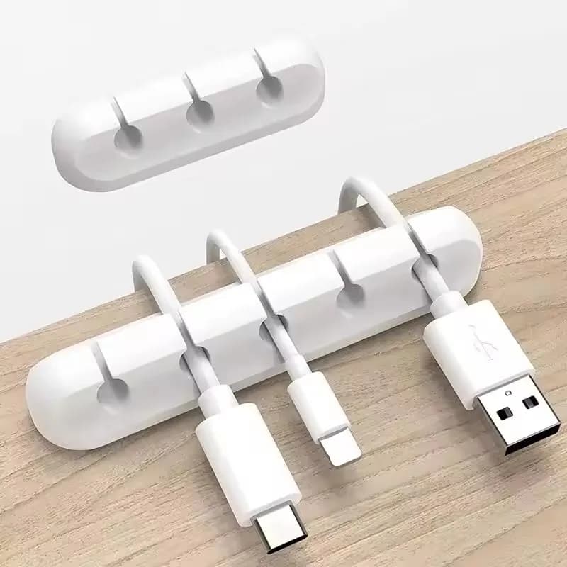 سيليكون USB منظم الكابلات USB كابل شحن اللفاف مكتب مرتب إدارة كليب حامل كابل الماوس سماعة الملحقات